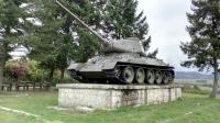 Obec Slaská tank T-34